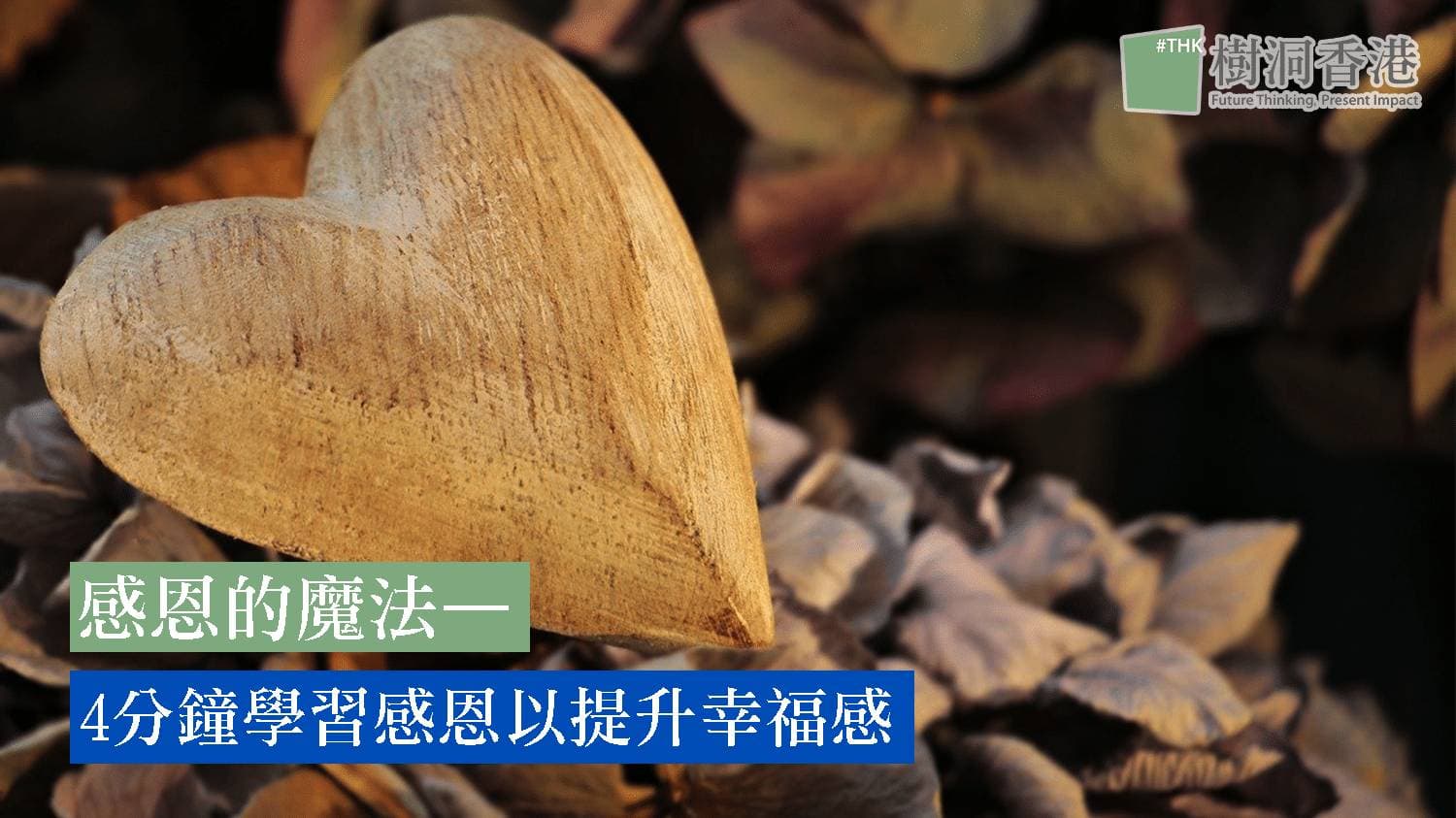 感恩的魔法—4分鐘學習感恩以提升幸福感
